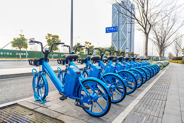 永安行氫能自行車站點(diǎn)