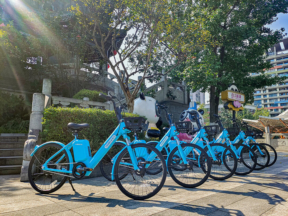 成都：助力市民“氫”裝出行，2000輛氫能自行車騎進錦江區(qū)