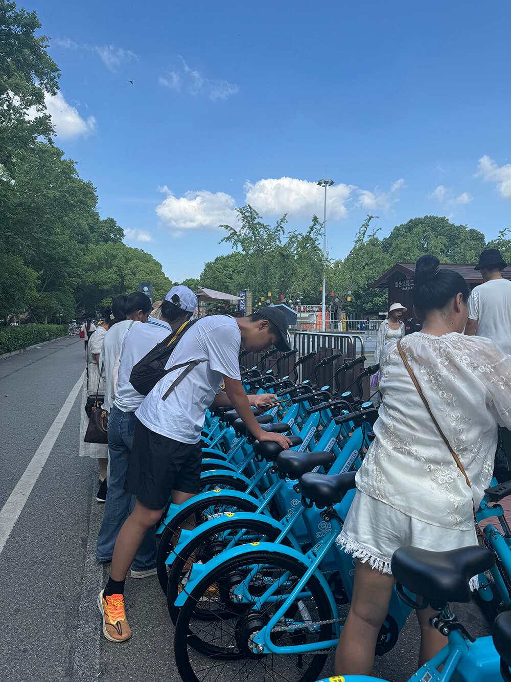 250輛氫能自行車投身南京鐘山風(fēng)景區(qū)