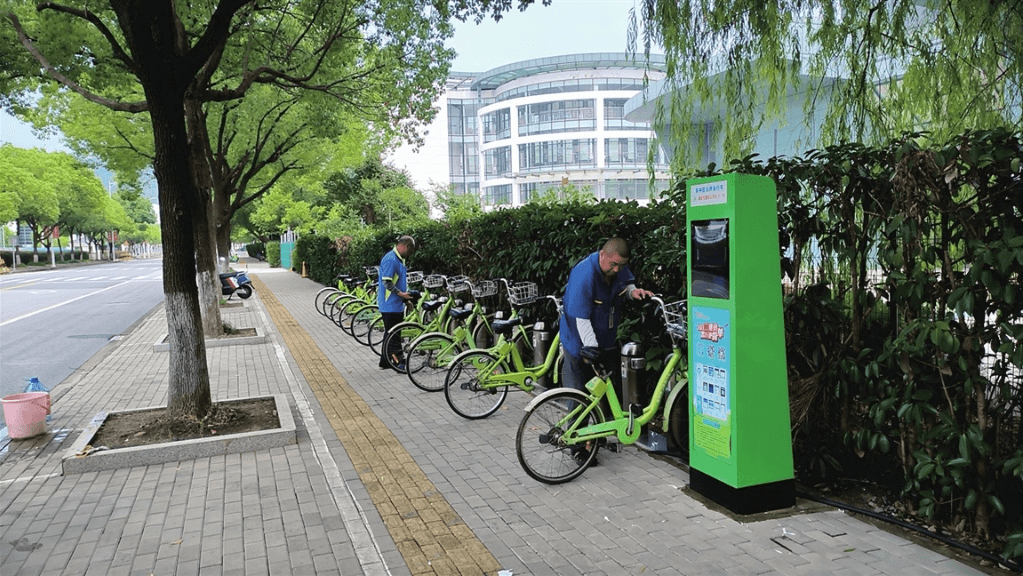 公共自行車“滿血”迎開學