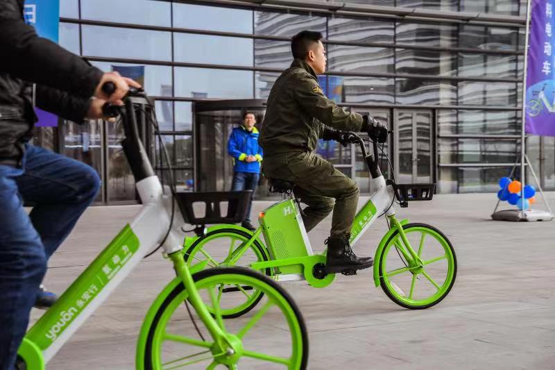 永安行氫燃料電動車常州首發(fā) 邀市民試騎“嘗鮮”2