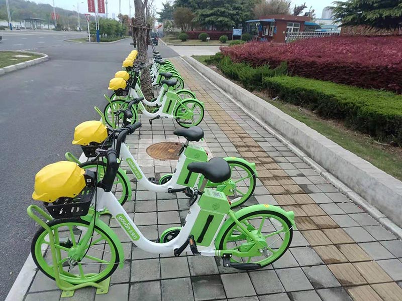 5月底前鎮(zhèn)江投放6000輛不怕偷的有樁助力共享單車1