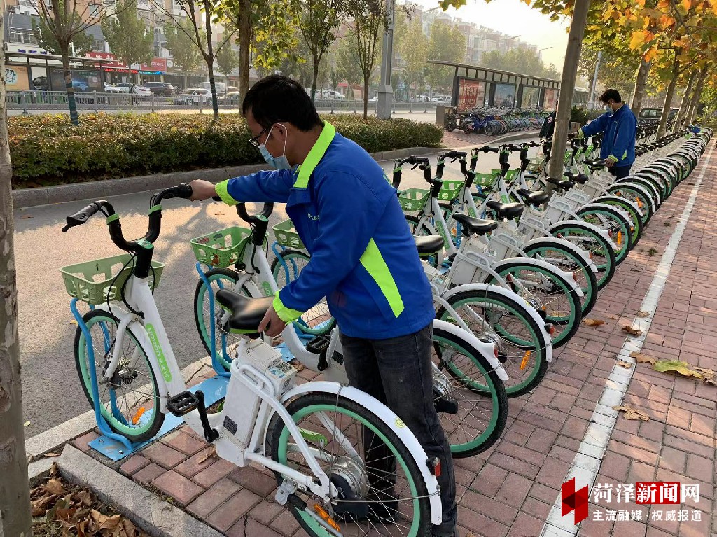 菏澤23000輛共享有樁助力車進入冬季維保階段